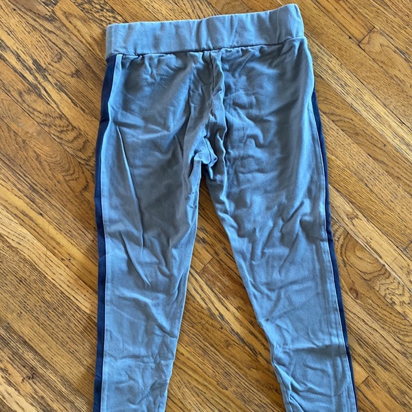 Monrow Heavy Stretch Cotton Tuxedo Leggings green and black size small - Picture 6 of 6